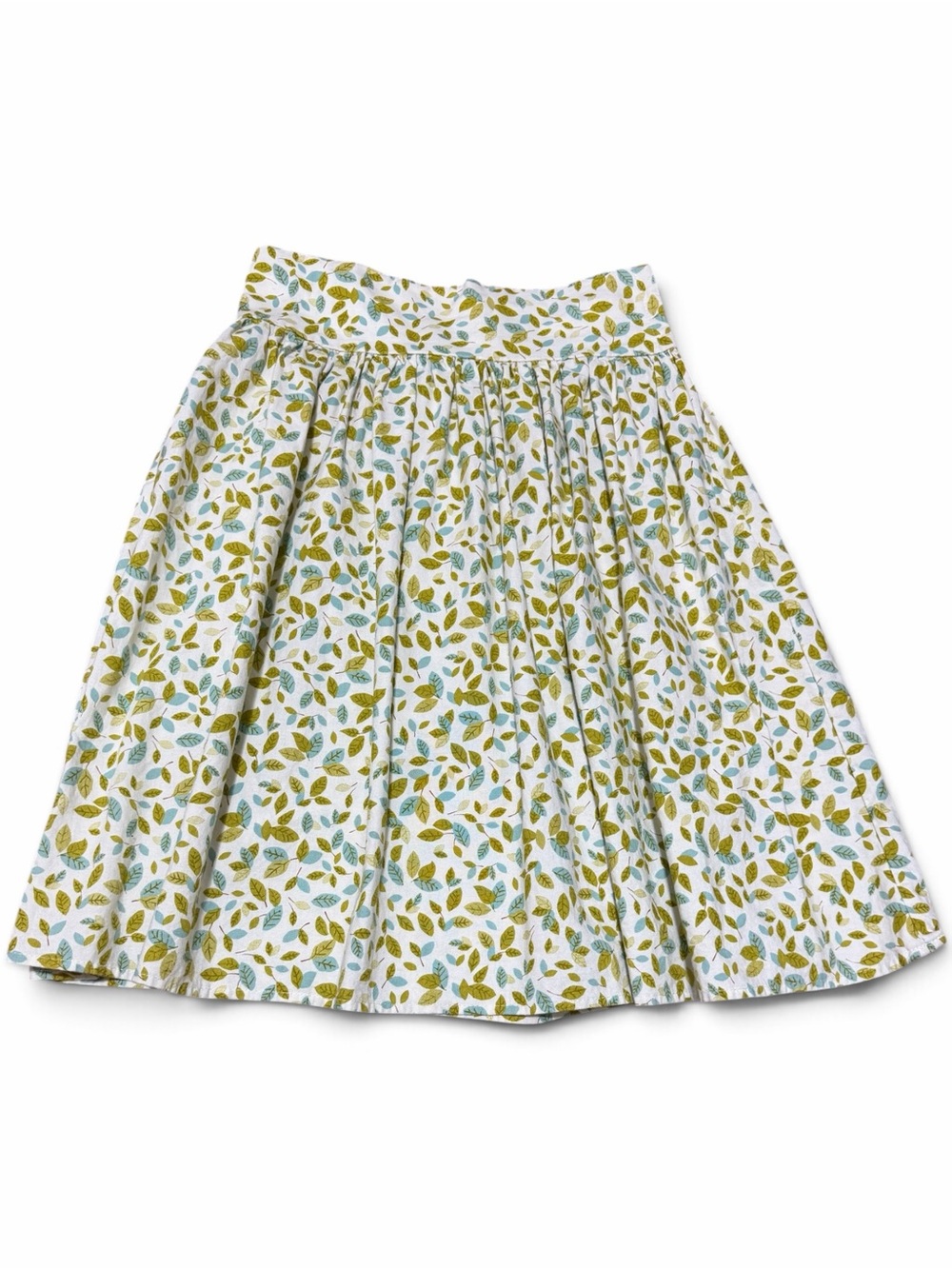 Pinup Couture x Heart of Haute Best Frocks Forever Leaf Print Swing Skirt Small